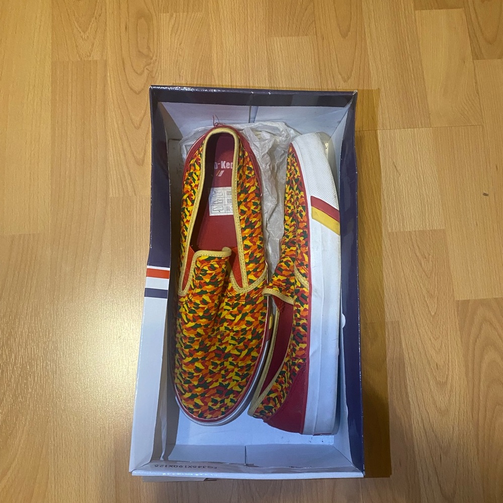 Pro Keds Colorful “Mine Craft” Slip-On Sneakers